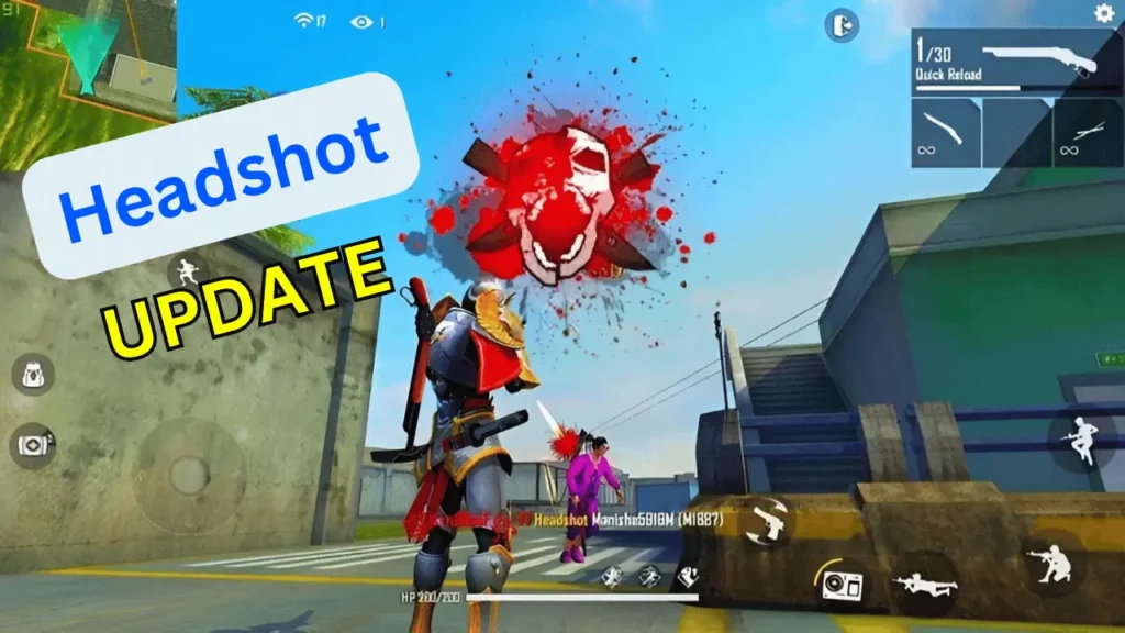 Free Fire New Only Headshot Update 