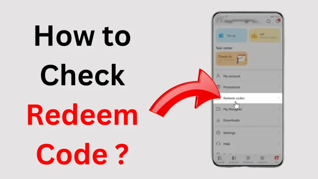 How to check redeem code