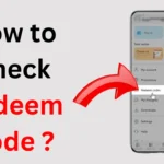 How to check redeem code